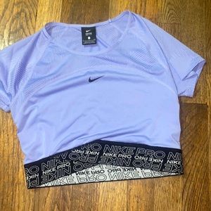 Nike pro Dri-Fit cropped top